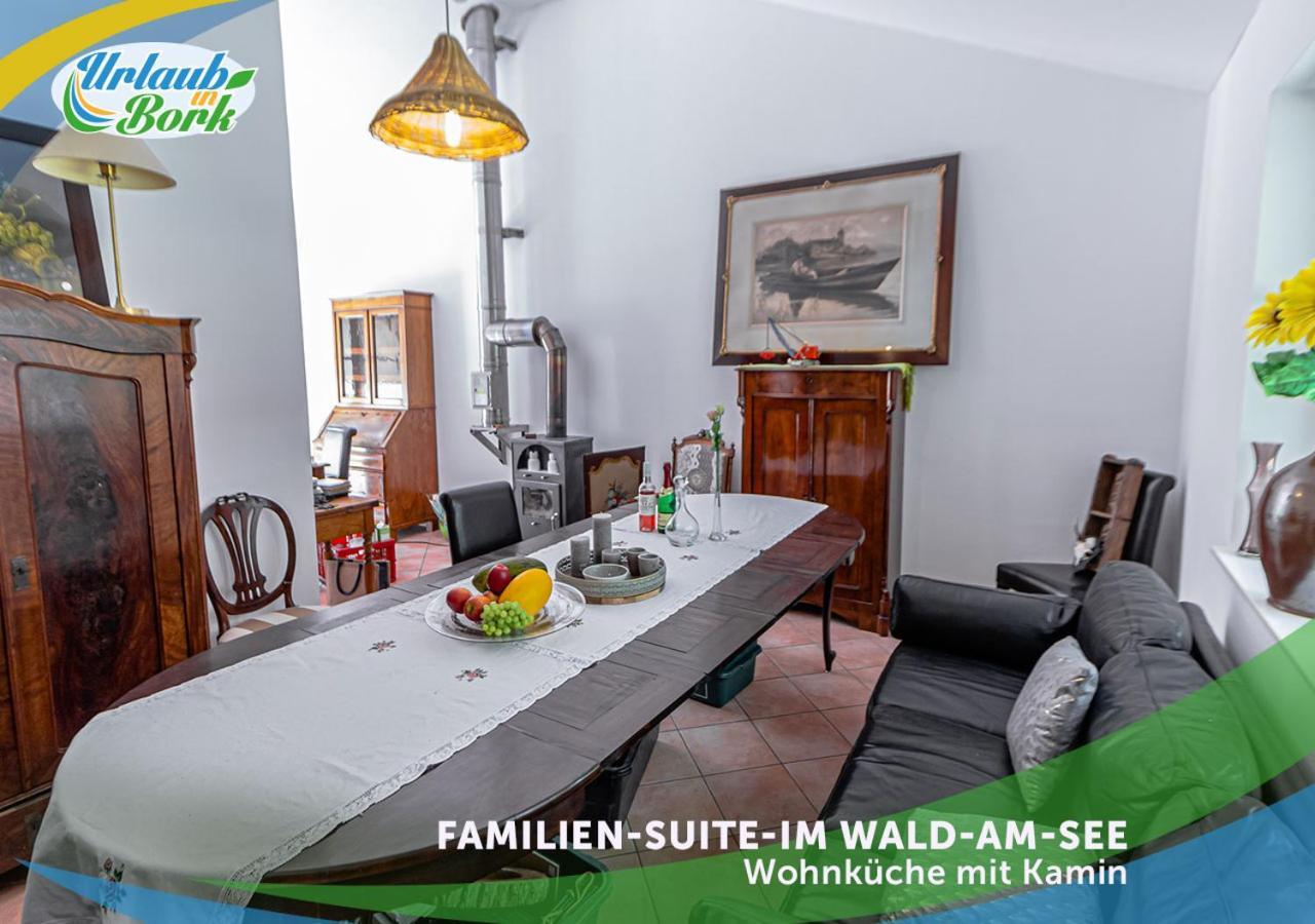Familien-Suite-Im-Wald-Am-See Bork Bagian luar foto