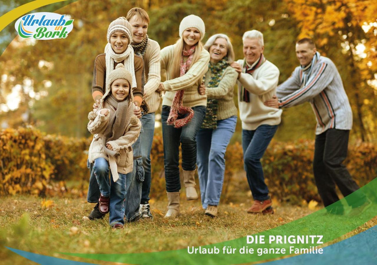 Familien-Suite-Im-Wald-Am-See Bork Bagian luar foto