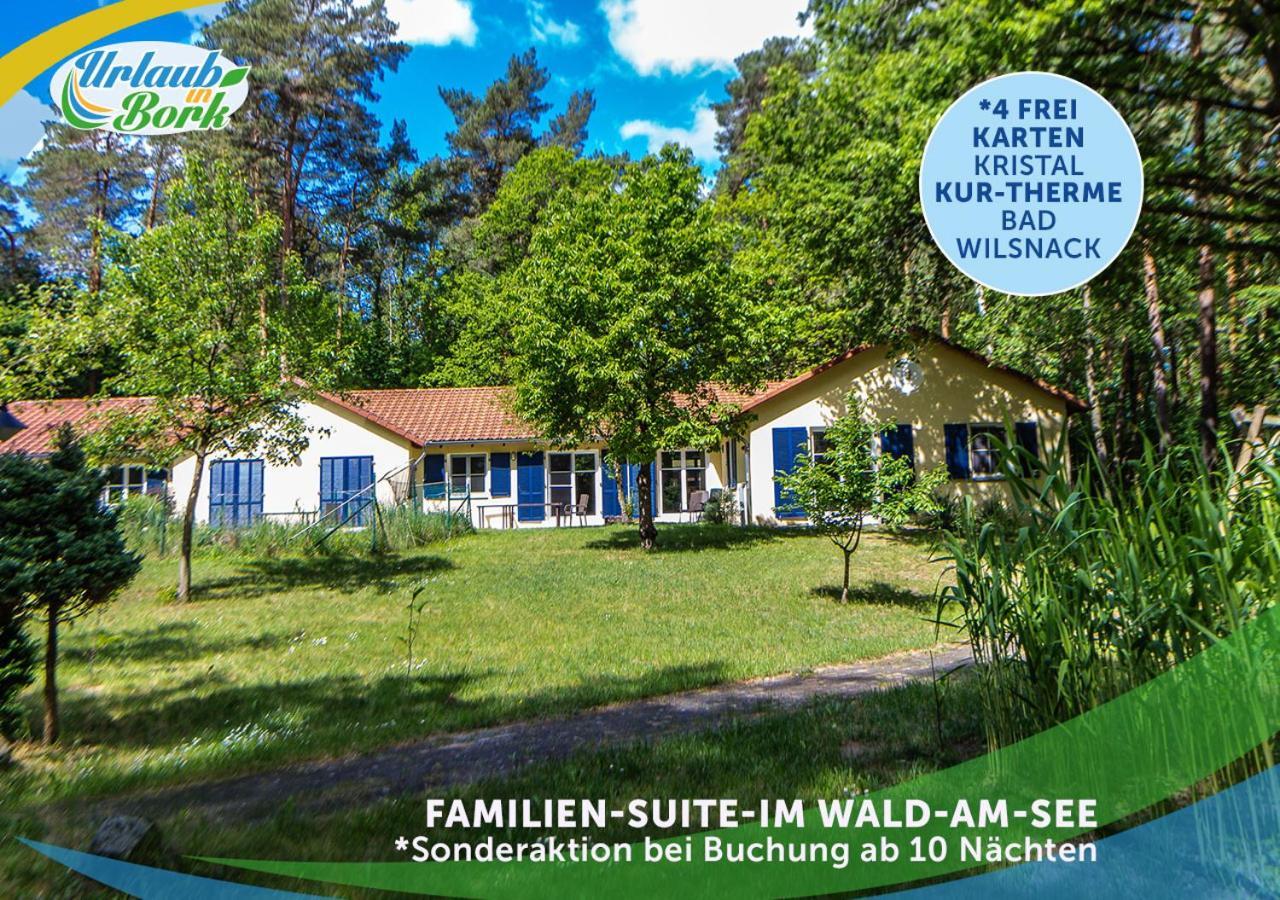 Familien-Suite-Im-Wald-Am-See Bork Bagian luar foto