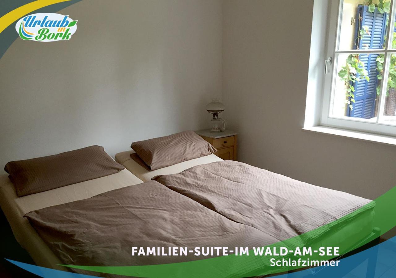 Familien-Suite-Im-Wald-Am-See Bork Bagian luar foto