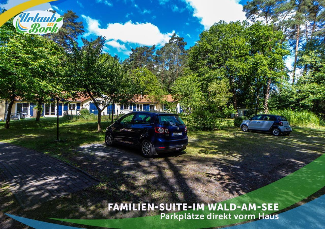 Familien-Suite-Im-Wald-Am-See Bork Bagian luar foto