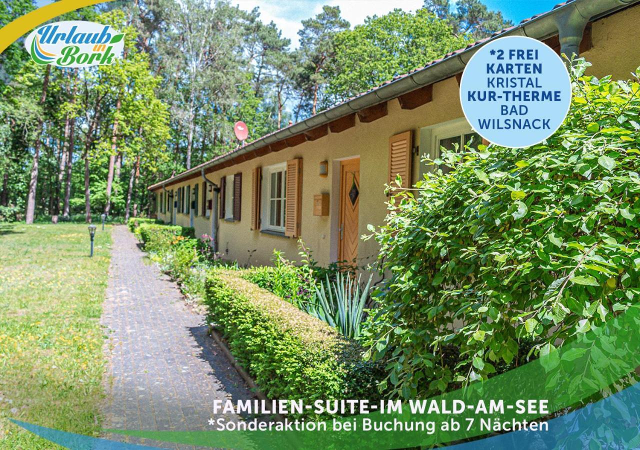 Familien-Suite-Im-Wald-Am-See Bork Bagian luar foto