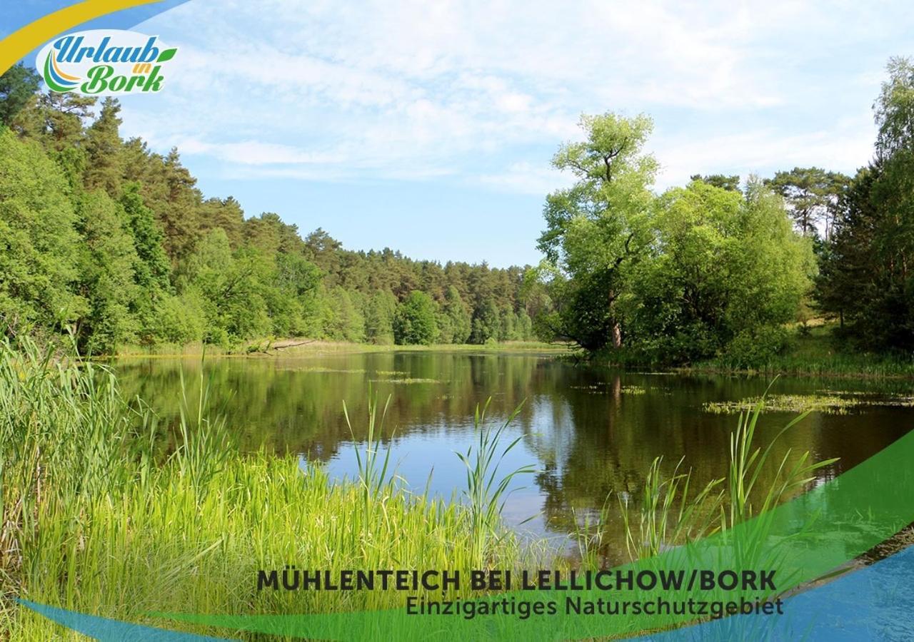 Familien-Suite-Im-Wald-Am-See Bork Bagian luar foto